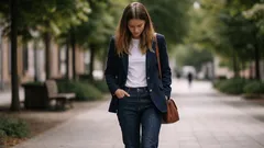 Was sagt die Psychologie über Menschen, die ständig mit gesenktem Kopf herumlaufen und auf ihre Füsse schauen?